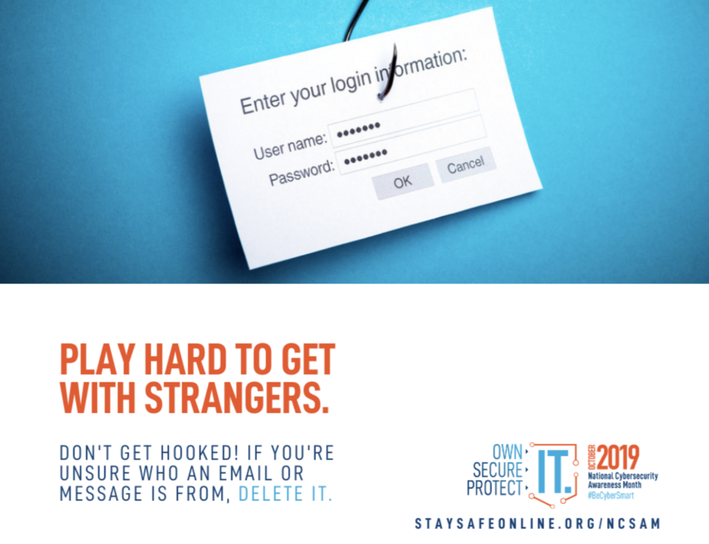 National Cyber Security Awareness Month (NCSAM)